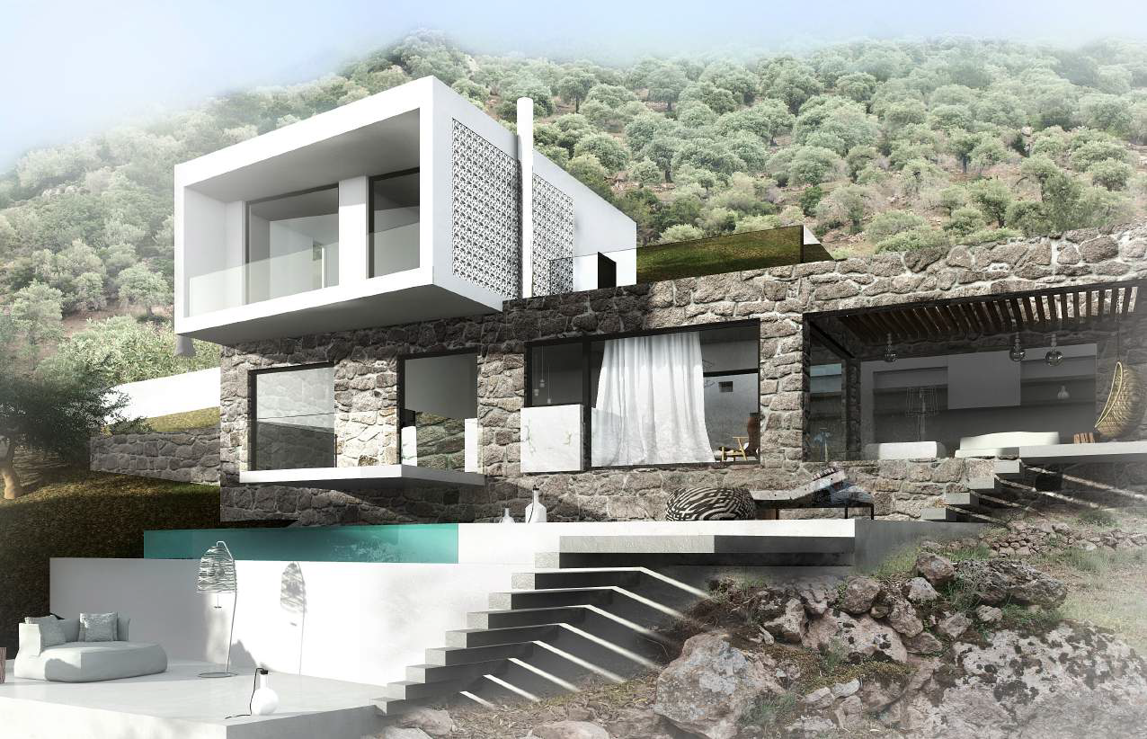 Luxury villas in Skala Kallirachi, Greece